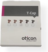 Oticon T-cap | licht bruin | hoortoestel onderdeel | voor in het oor hoortoestellen