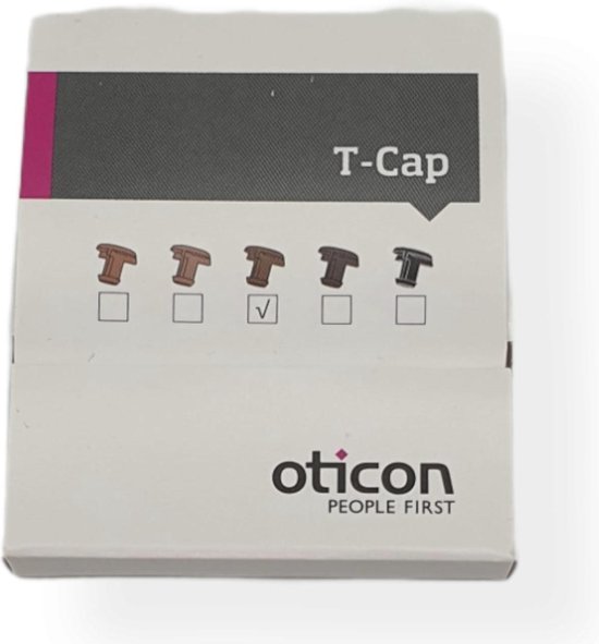 Capuchon en T Oticon | brun clair | pièce d'aide auditive | pour aides  auditives... | bol.com