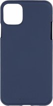 Apple iPhone 12 Pro Max  Hoesje - Soft Feeling Case - Back Cover - Donker Blauw