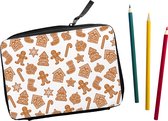 Teken Etui met inhoud 32-delig Christmas Cookies (liggend)