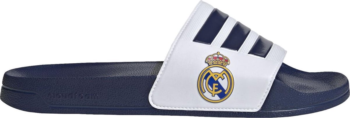 Real Madrid Adilette slippers Adidas - UK 6 (maat 39) - wit/blauw | bol.com