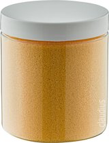 Scrubzout Appel-Kaneel 300 gram met witte deksel - set van 6 stuks