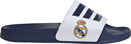 Real Madrid Adilette slippers Adidas - UK 11 (maat 46) - wit/blauw | bol.com
