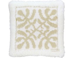 Pako borduurpakket kruissteek / knoop - Moderne natuur motieven - geprint stramien - 012.007- DIY kit