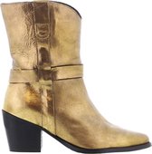 Tango | Ella square 11-c  old gold boot - black heel | Maat: 38