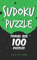 sudoku puzzle travel size 100 puzzles EASY TO HARD