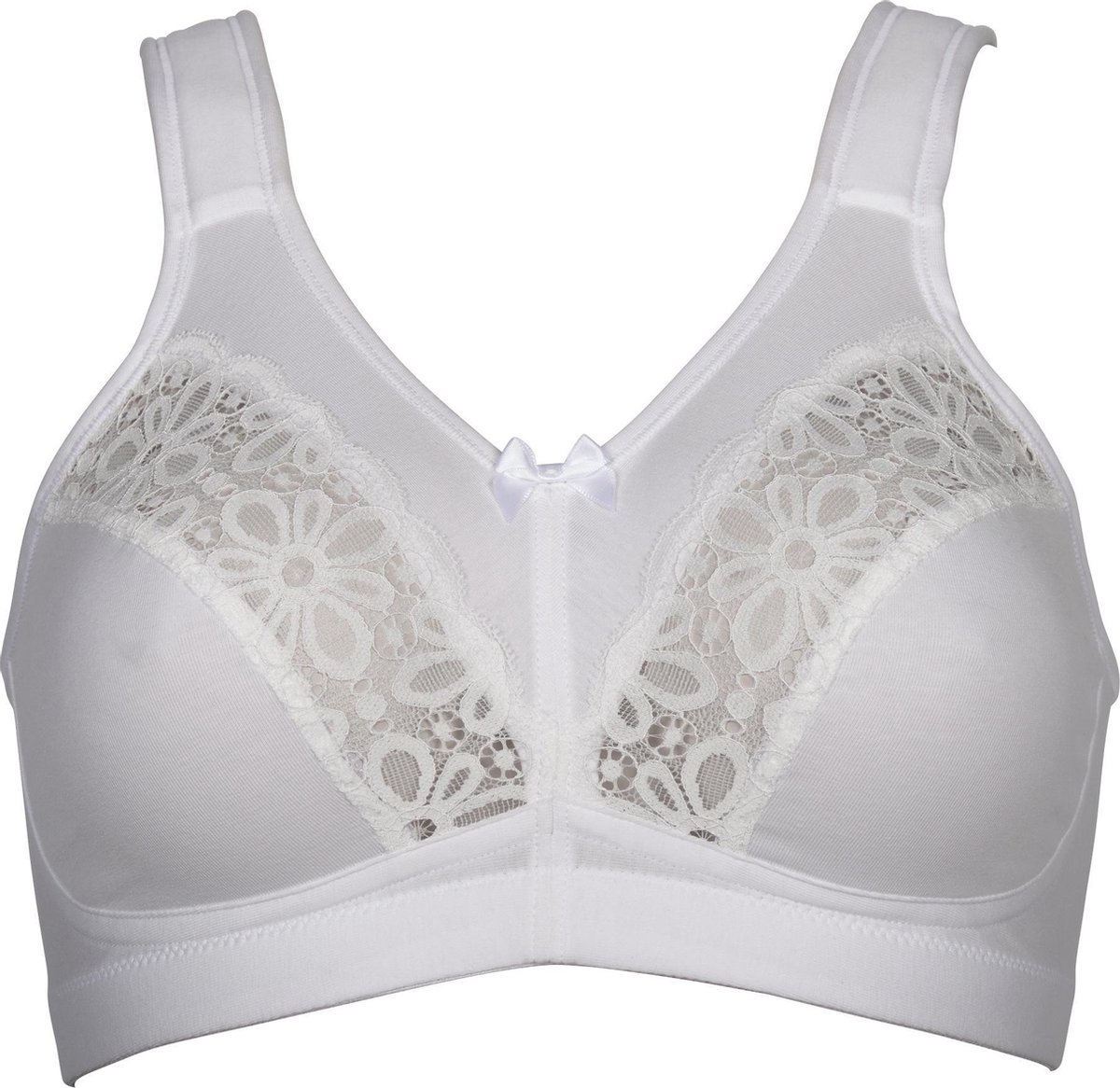 Elbrina beugelloze Vrouwen Beha - Wit