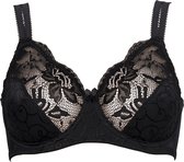 Elbrina LACE Vrouwen Beha - Zwart - Maat 75E