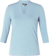 YEST Guido T-shirt - Chambray - maat 36