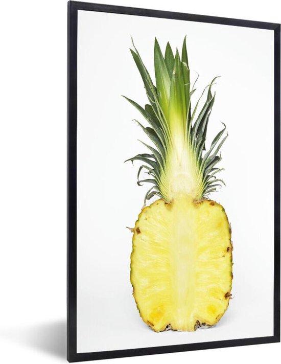 Fotolijst incl. Poster - Doorsnede van ananas - 40x60 cm - Posterlijst |  bol.com