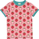 Maxomorra T-shirt Strawberry Maat 98/104
