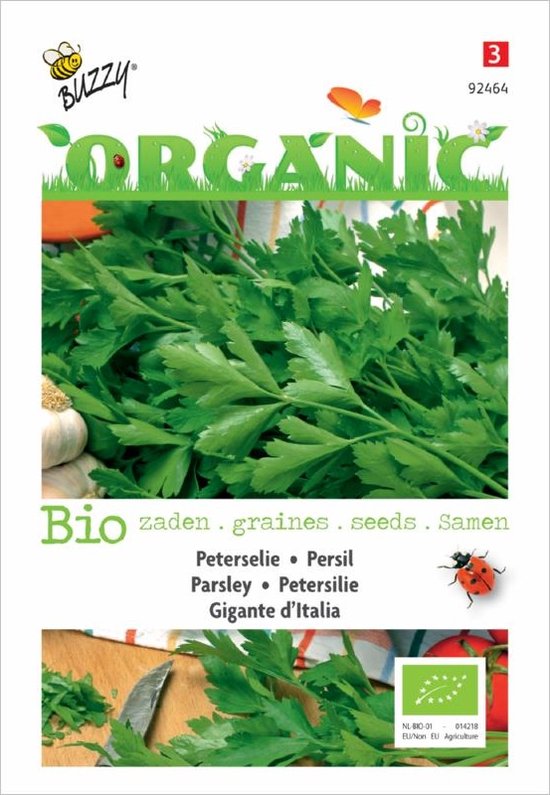Buzzy® Organic - Peterselie Gigante D'Italia (BIO) - Buzzy Seeds