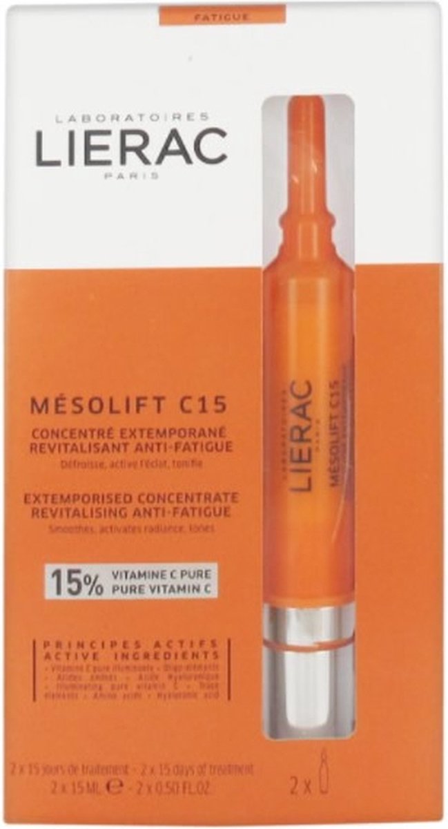 Goedkoopste Lierac Serum Visage Mésolift C15 Concentrate 2x15ml