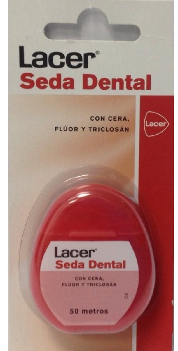 Flosdraad Lacer Triclosan (50 m) Fluoride