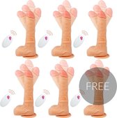 Sex Toys voor Vrouwen Dildo Vibrator Seksspeeltjes Erotiek Toys - Dildo met Zuignap - Glijmiddel - Cyber®