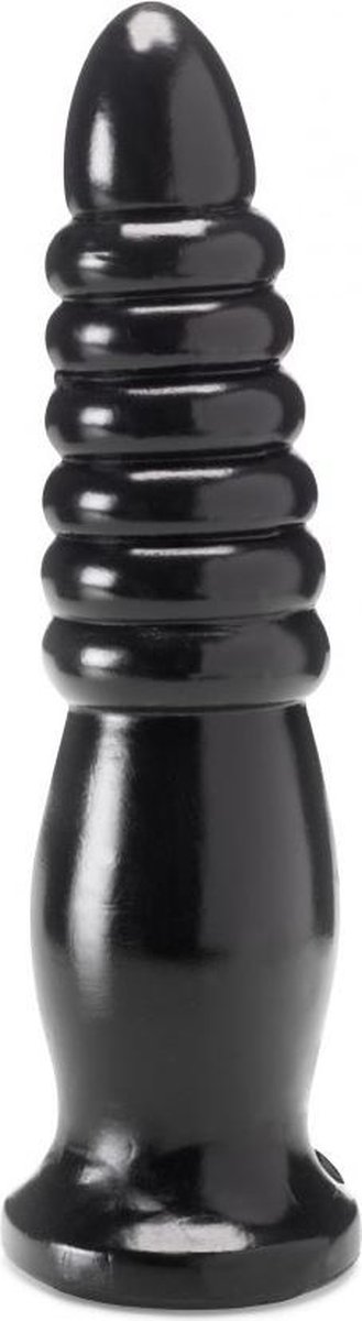 Goedkoopste XXLTOYS - Albert - XXL Plug - Inbrenglengte 21 X 5.8 cm - Black - Uniek design Buttplug - Stevige Anaal plug - Made in Europe