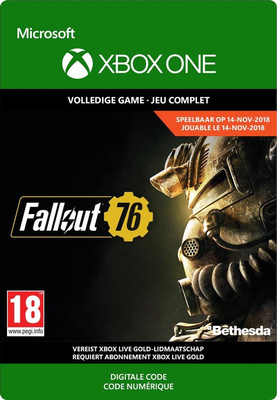 bol.com | Fallout 76 - Xbox One Download | Games