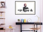 Poster - Banksy: Donuts (Strawberry)-45x30