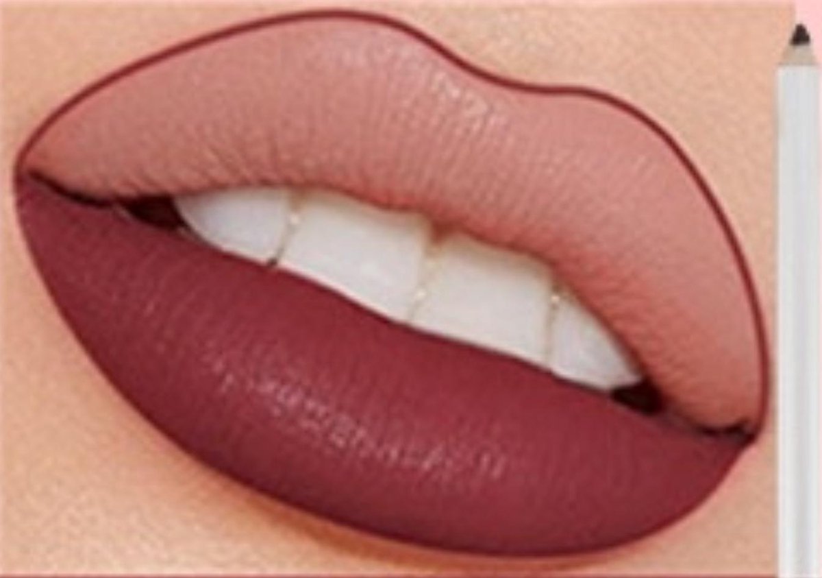 Creamy lip potlood / lip liner | paars/rood | 08