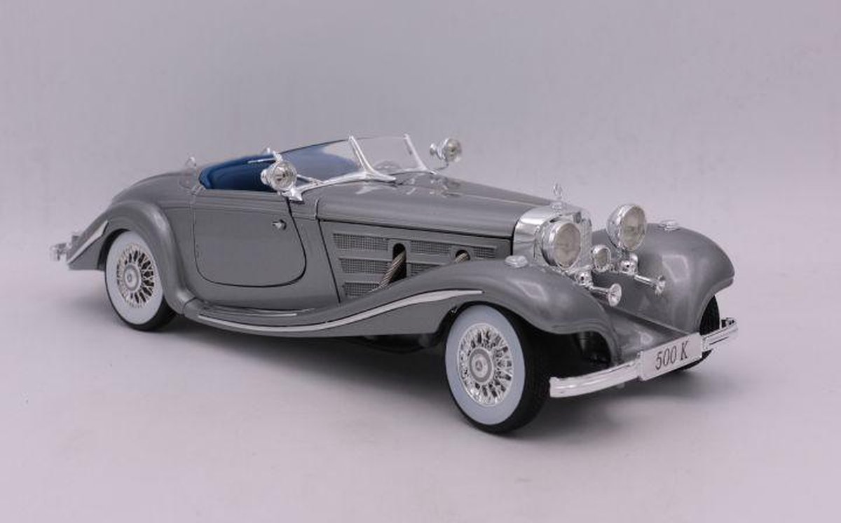 Modelauto Mercedes 500K Special Roadster 1:18 - speelgoed auto schaalmodel — afbeelding 9
