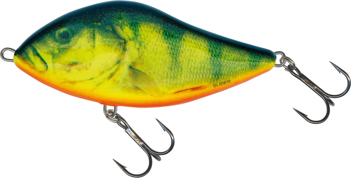 Salmo Slider Floating - Jerkbait - Real Hot Perch - 10cm - Perch