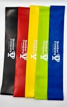 NumberOneCompany Weerstandbanden Set - 5 stuks incl. draagtas