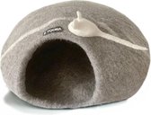 CatCave Pebble, grijs met speelmuis -  huisdieren - katten - kattenmanden