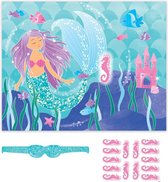 Unique Party Game Mermaid 48 X 38 Cm Multicolor