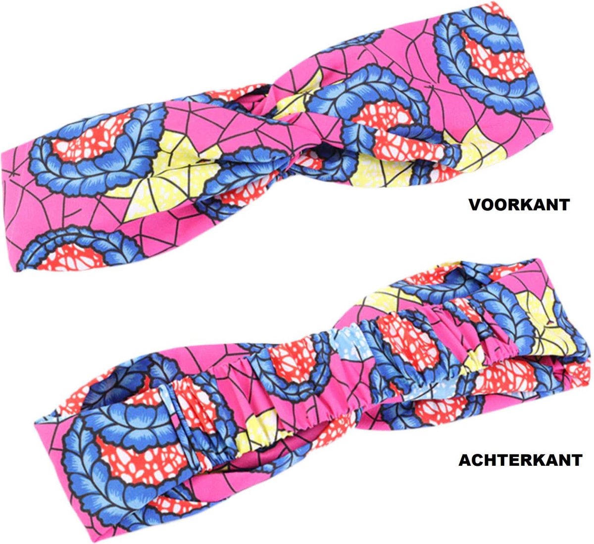 Paashaas haarband met hazenoren, 6 x schattige haarband met hazenoren