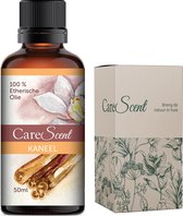 CareScent Kaneelolie | Etherische Olie | Essentiële Olie | Geur Olie | Aroma Olie | Aroma Diffuser Olie | Kaneel Olie - 50 ml