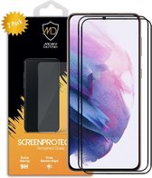 2-Pack Samsung Galaxy S21 Plus (S21+) Screenprotectors - MobyDefend gehard glas screensavers - Zwarte randen - Screen Protectors - Glasplaatjes Geschikt Voor: Samsung Galaxy S21 Pl