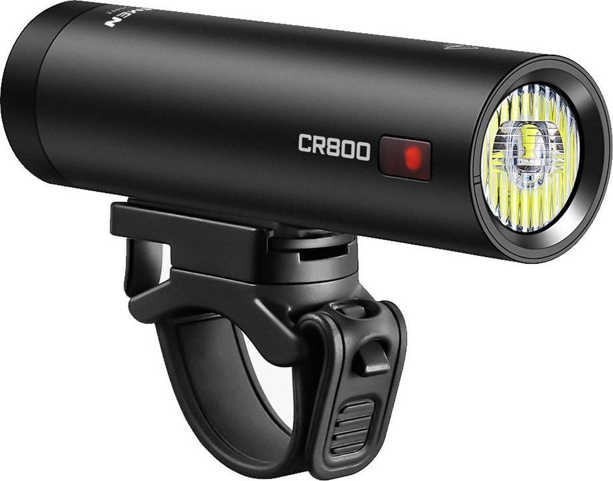 Ravemen CR800 fiets koplamp USB oplaadbaar T-lens met afstandsbediening - 800 lumen