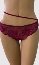 Viuma Slip - Braziliaans Slip – Kanten Brief Ondergoed - Comfortabel Sexy Ondergoed V262521