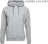 Pierre Calvini - Hoodie Heren Trui - Sweater Heren Met Capuchon - Grijs - S