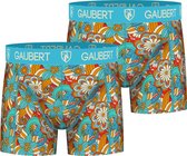 GAUBERT 2 stuks Premium Heren Bamboe Boxershort GBSET-209-L