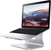 Webbie - Laptop standaard - Geschikt voor Apple Macbook Air, pro, Ipad, Chromebook, HP laptop - Ergonomische Laptopstandaard - Laptoptafel Universeel - Anti Slip - Zilver