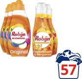 Robijn Color Wasmiddel en Wasverzachter - 57 wasbeurten - Voordeelverpakking