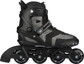 Bol.com Nijdam Inline Skates Senior - Geo Glitz - Zwart - 43 aanbieding