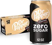 Dr Pepper - Cream Soda Zero - Suikervrij - 12-Pack - 12x355ml