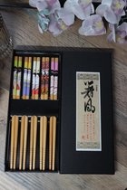 Chopsticks - Eetstokjes - Japans - Geisha - Bestek - 5 paar -