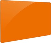 Gekleurde PVC kaart - oranje