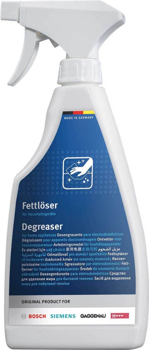 Bosch / Siemens Ontvetter keukenapparatuur - 500 ml