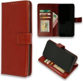 TF Cases | Samsung Galaxy A6 (2018) | Bookcase | Kastanje Bruin |High Quality | Elegant Design