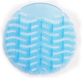 Urinoir matjes blauw met anti-spat haartjes - 10 stuks