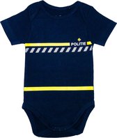Fun2wear - baby- politie Uniform - romper - korte mouw - maat 50/56