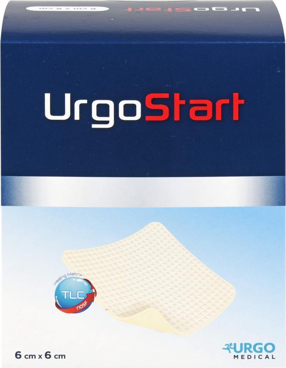 URGO - URGOSTART - 6 X 6 CM - 10 stuks per doos