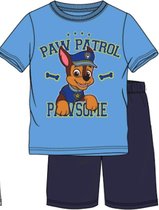 Paw Patrol Pyjama met korte mouw - blauw - Maat 116