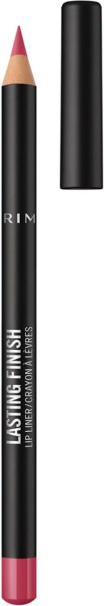 Rimmel London Lipliner Lasting Finish 125 Indian Pink - 3 x - Voordeelverpakking