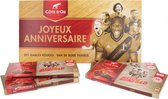 Côte d'Or Chocolade-  Joyeux Anniversaire - 4 x 200 gram