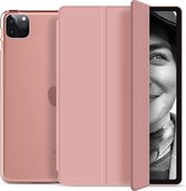 Ipad pro 2020 hardcover - 11 inch – Ipad hoes – hard cover – Hoes voor iPad – Tablet beschermer - rose gold